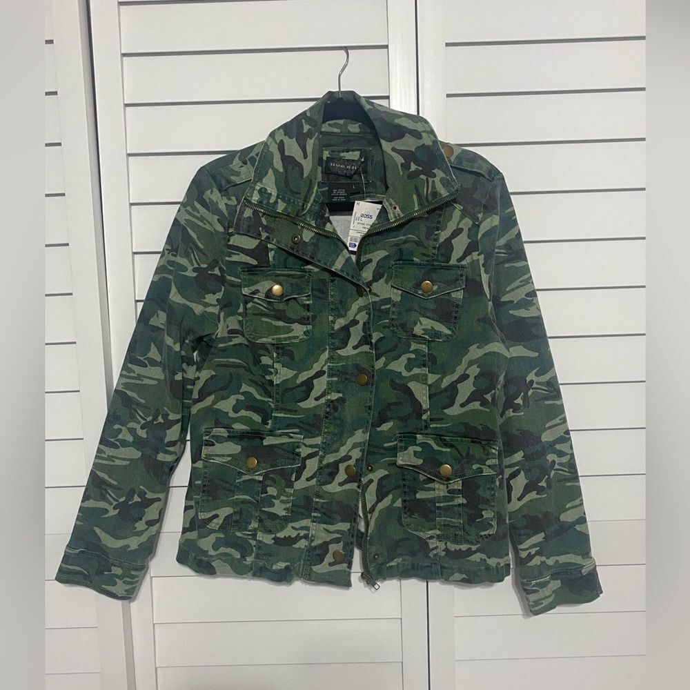 Green Camouflage Jacket